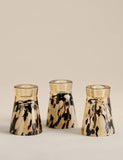 Set of three animal confetti candle holders (British brand)