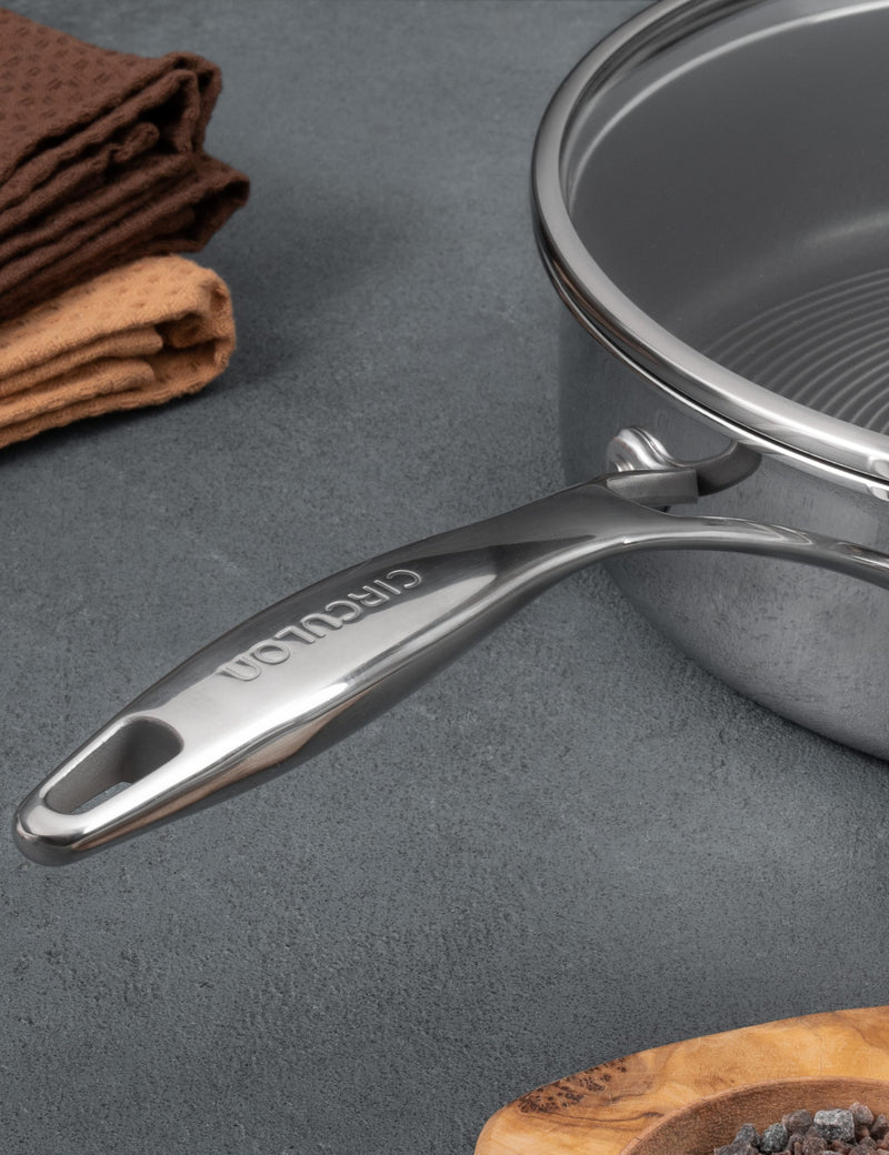 Circulon C Series stainless steel pan set 3-piece (British brand)