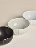 M&S X Kelly Hoppen ceramic textured nibble bowls set of 3 (British brand)