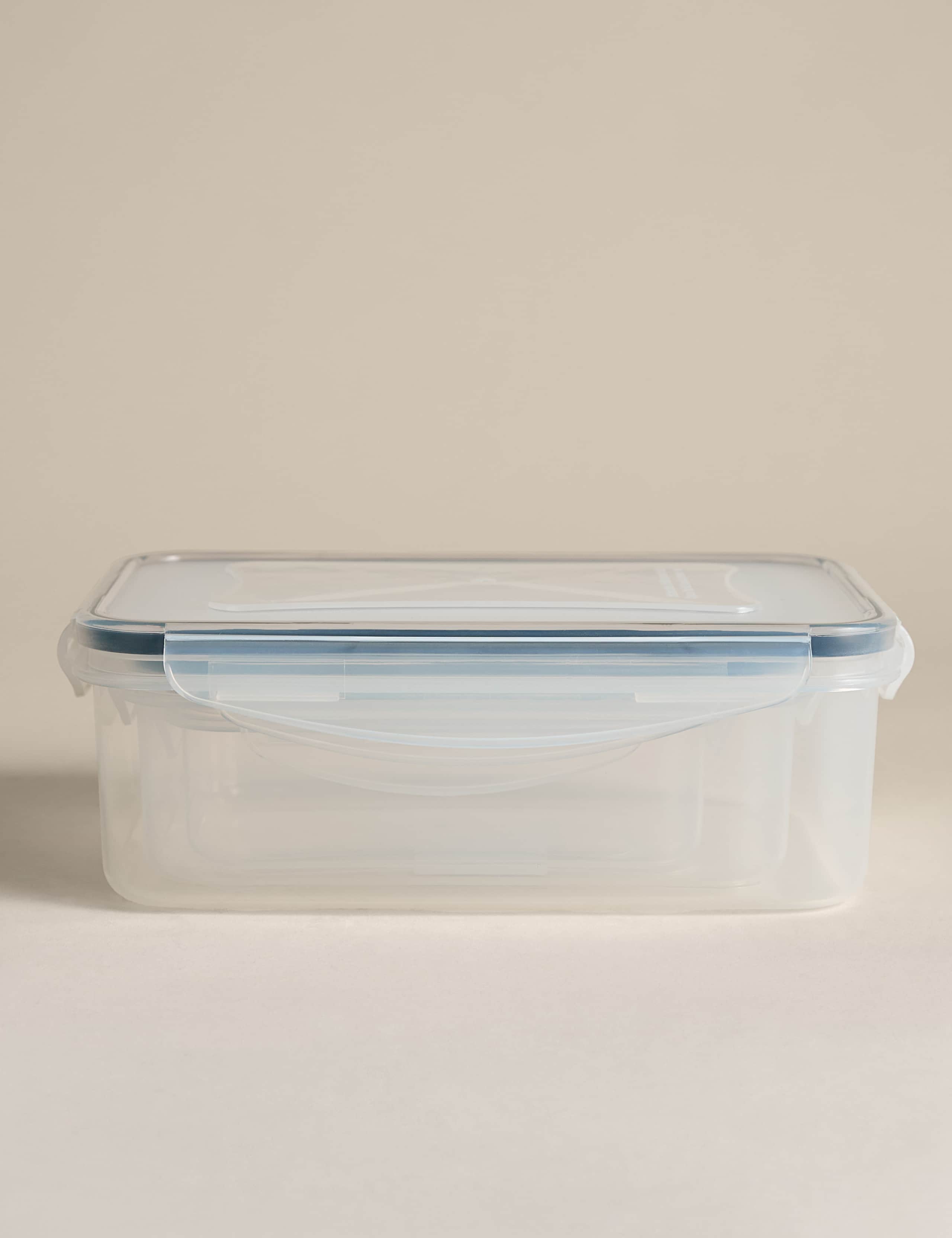 Set of 3 airtight food storage containers (British brand)