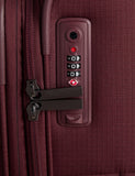 Geneva 3-piece soft suitcase set with 4 wheels, UK version