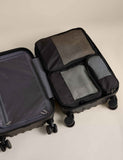 Packing cubes set with mesh tops in three sizes - British product