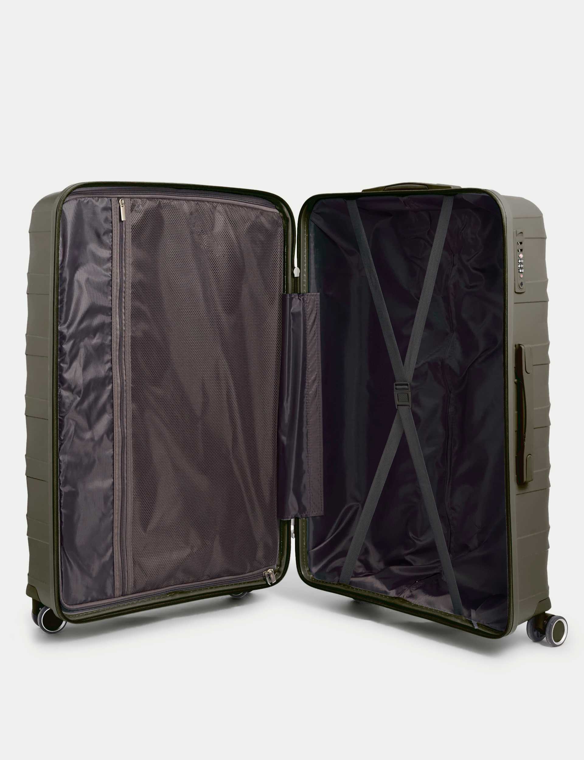 Porto 4 wheel hard shell suitcase 3-piece set, imported from the UK