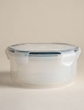 Set of three round clip storage containers 1.5L 800ml 400ml (British brand)