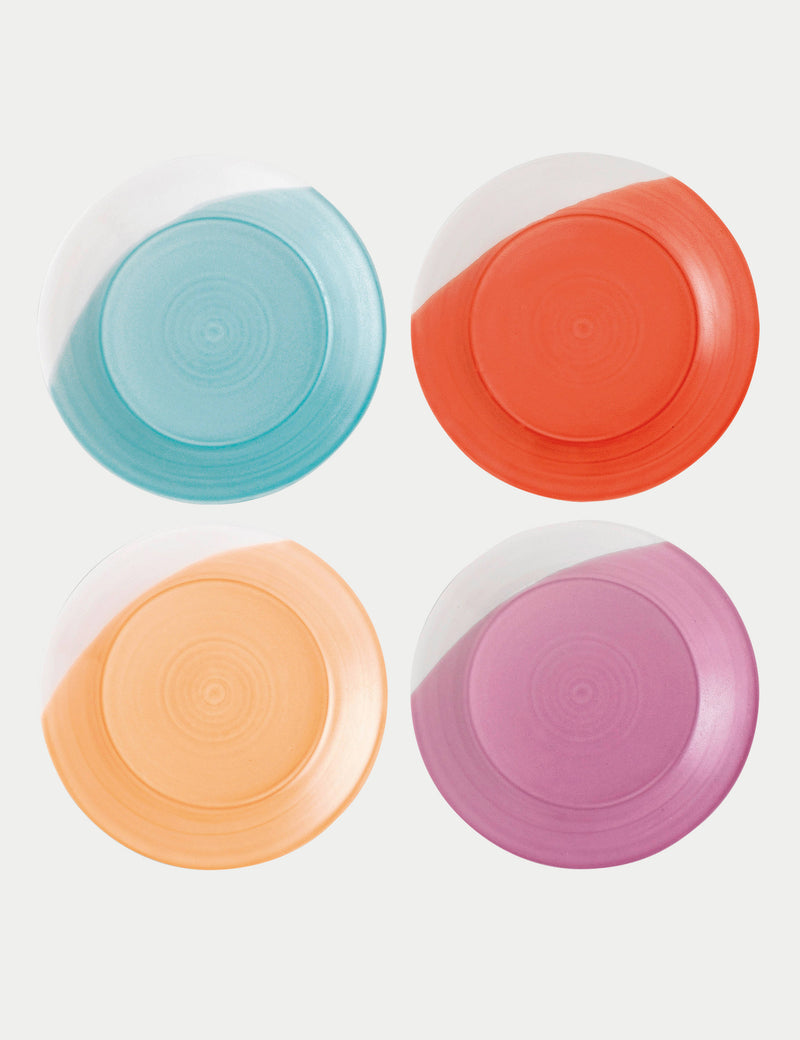 Set of 4 1815 Bright Side Plates