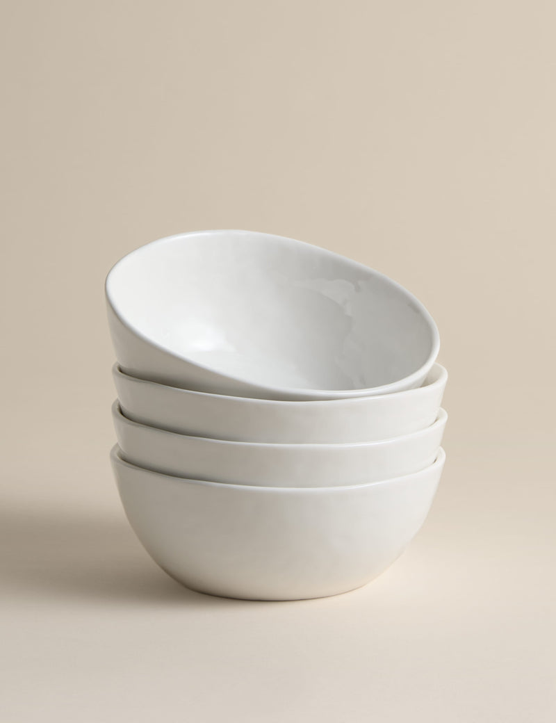 Artisan cereal bowls set of 4 (British brand)