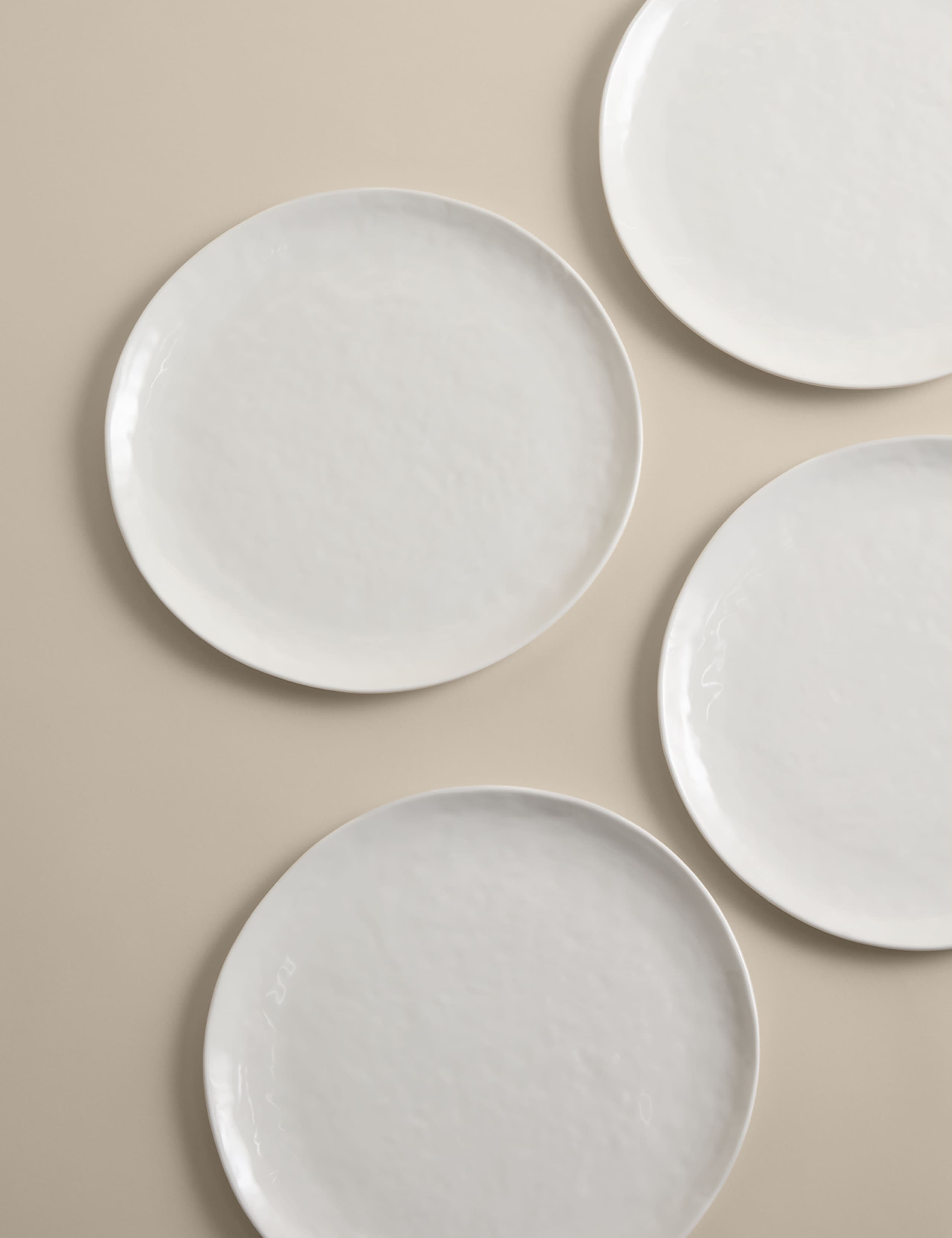 Artisan dinner plates set of four 27cm (British brand)