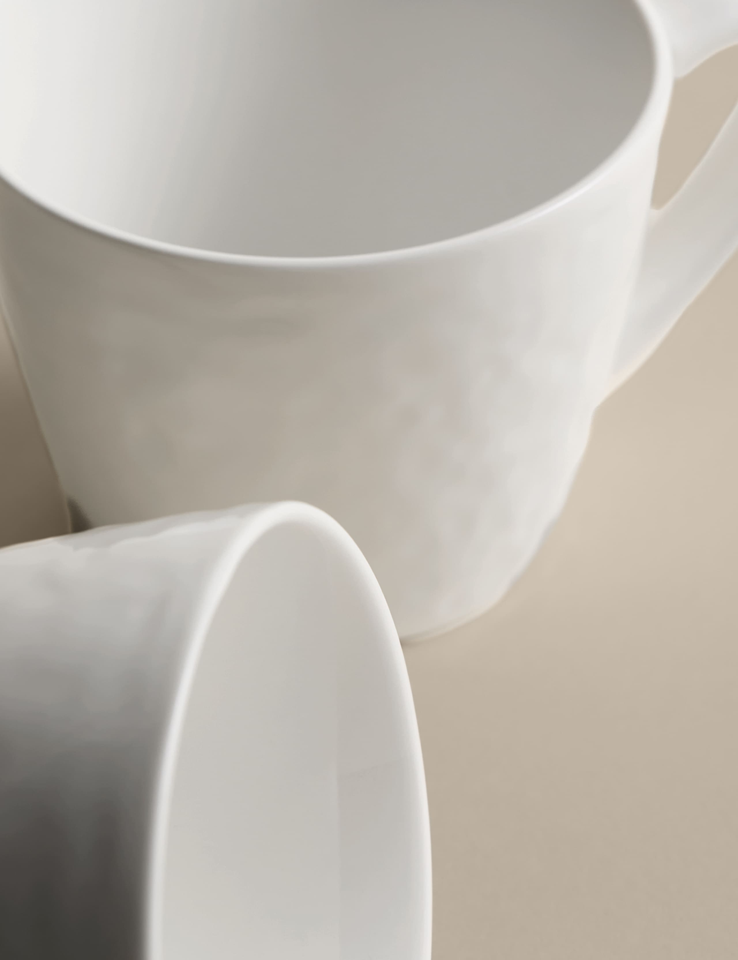 Artisan china mug set of 4 - British product