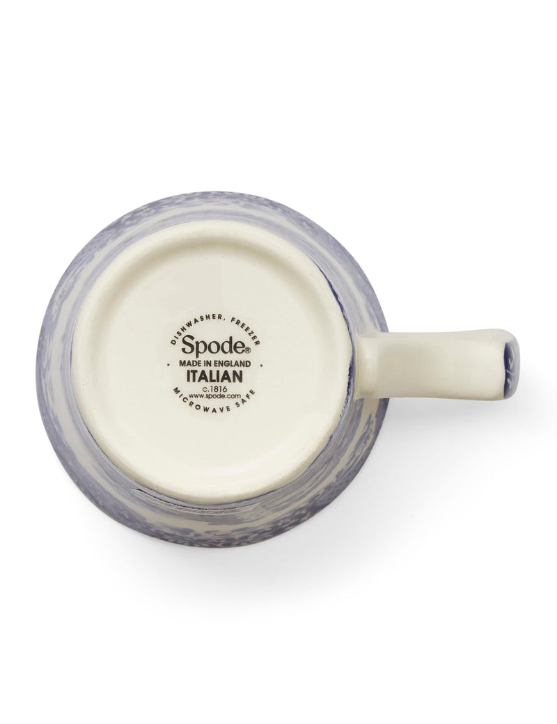 Spode Blue Italian mugs set of 4 stoneware, imported from the UK