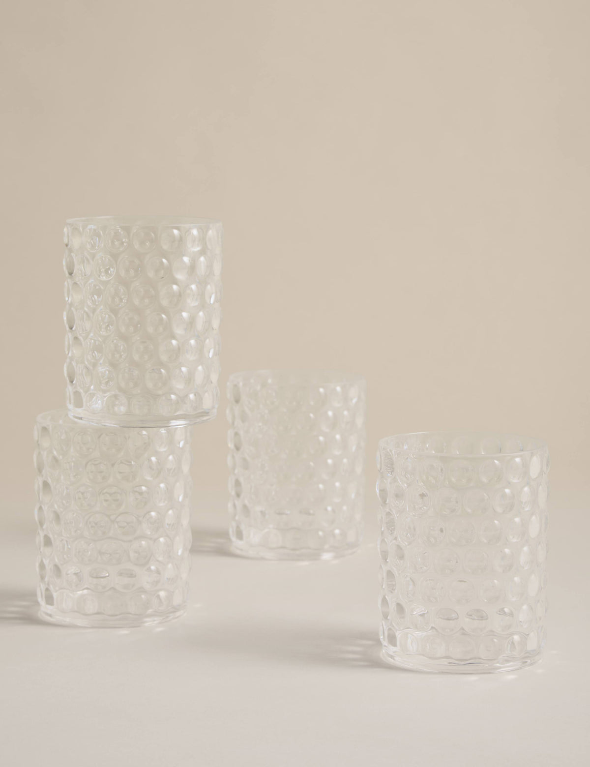 Bobble acrylic picnic tumblers set of 4, UK version