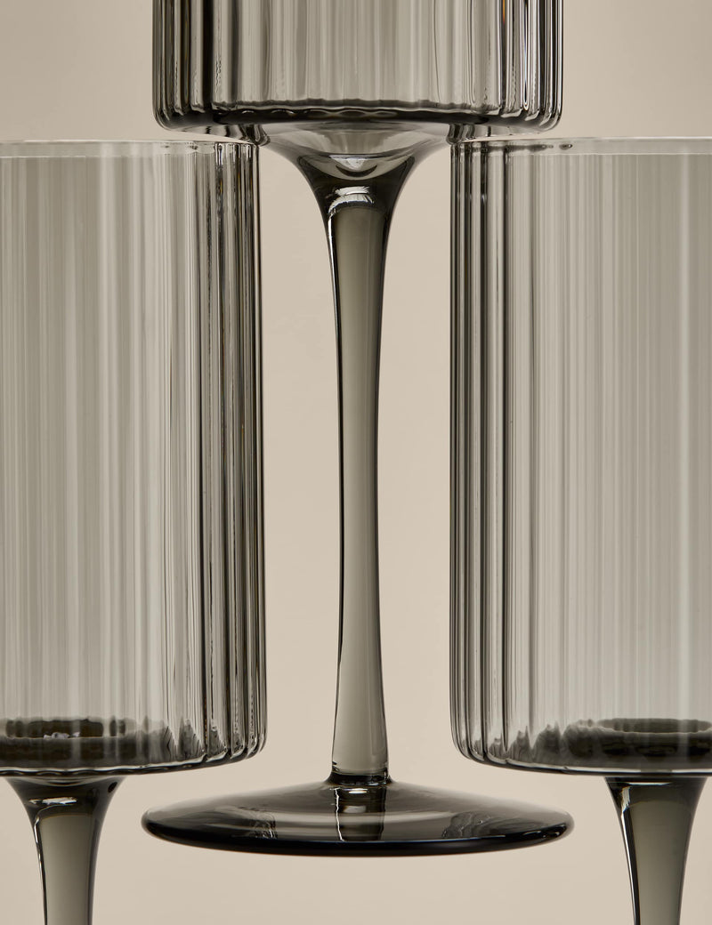 Celine ribbed wine glasses set of 4 - British product