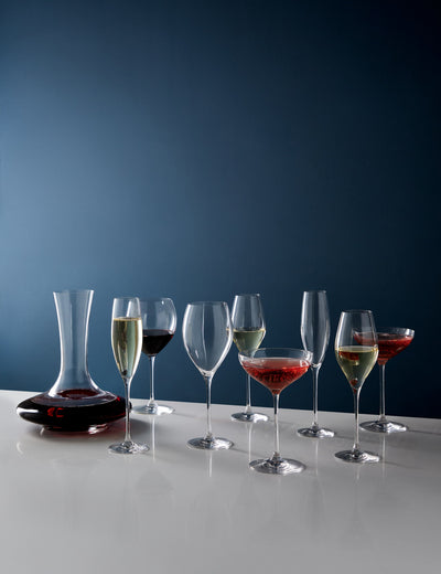 M&S Krystall champagneglass Sett med 4 - Kjøp online hos McGrocer