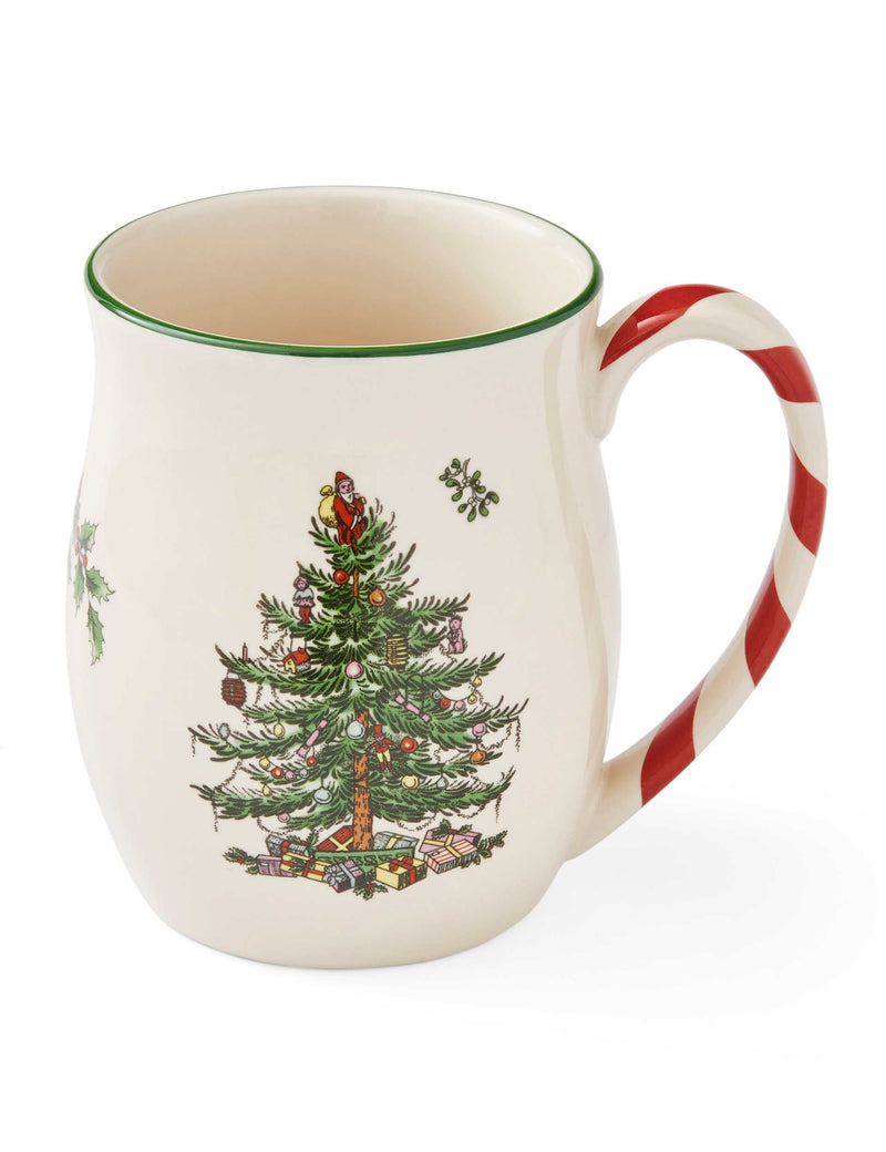 Set of 4 Christmas Tree Mugs