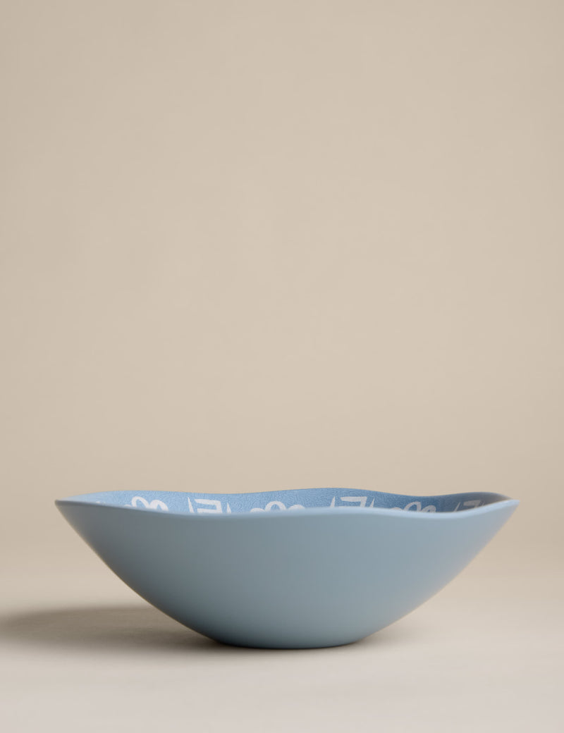 Coastal Picnic melamine cereal bowls set of 4, UK version