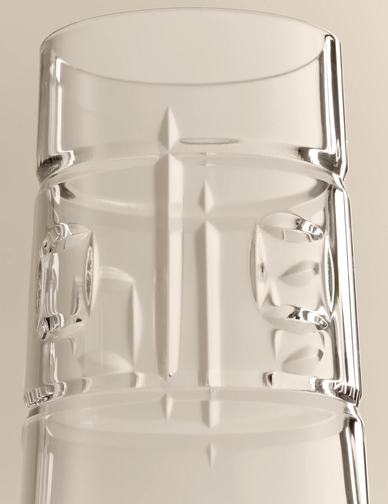 M&S etched champagne flutes set of 4 (British brand)