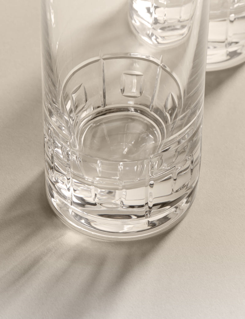 M&S etched hi ball glasses set of 4 (British brand)