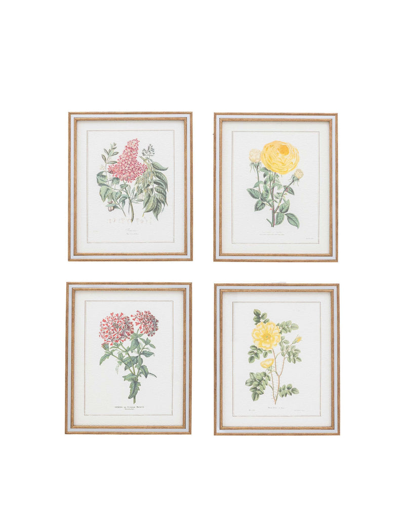 Gallery Direct floral framed art set, imported from the UK