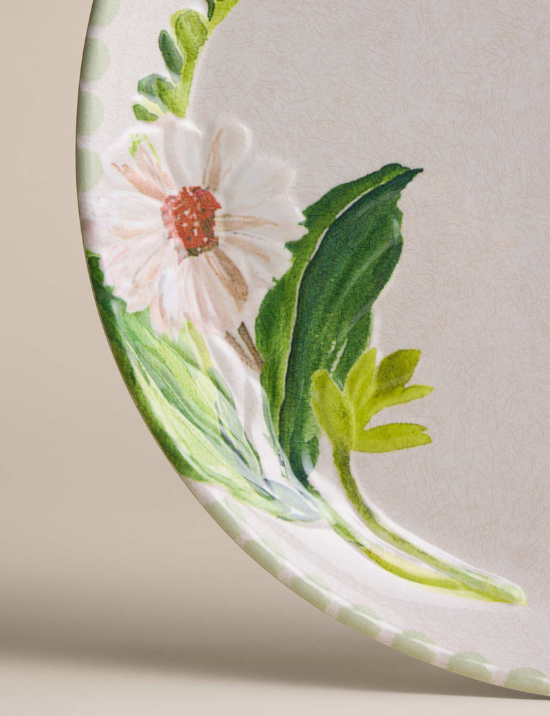 M&S floral picnic plates set of 4 (British brand)