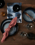 Denby Halo stoneware dinner plates set of 4 (British brand)