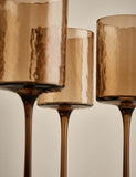 Hammered wine glasses set of 4, UK version