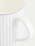 Hampton stripe mugs set of four (British brand)
