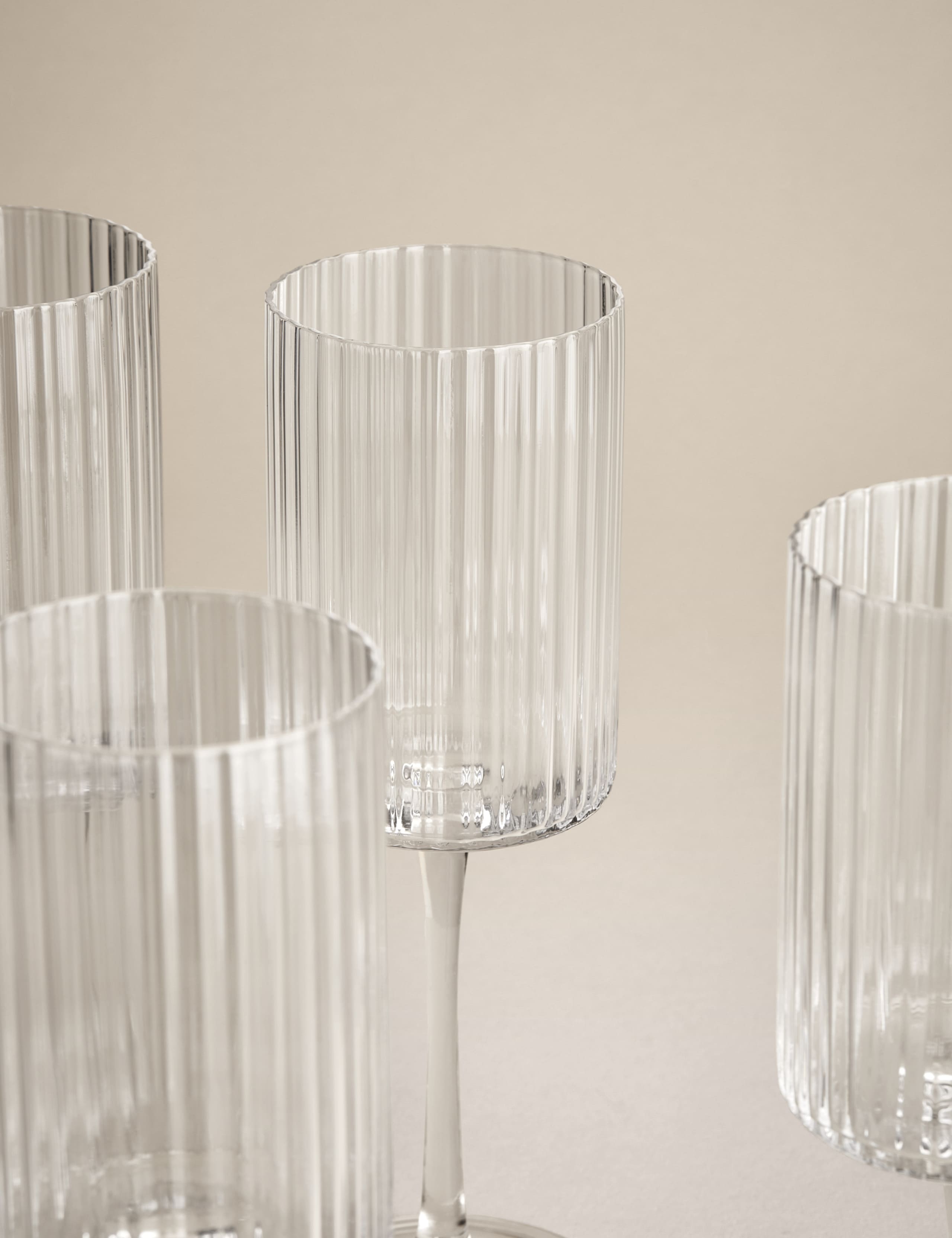 Celine handmade wine glasses set of 4 (British brand)