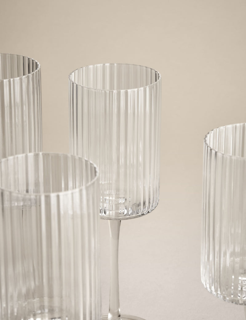 Celine handmade wine glasses set of 4 (British brand)