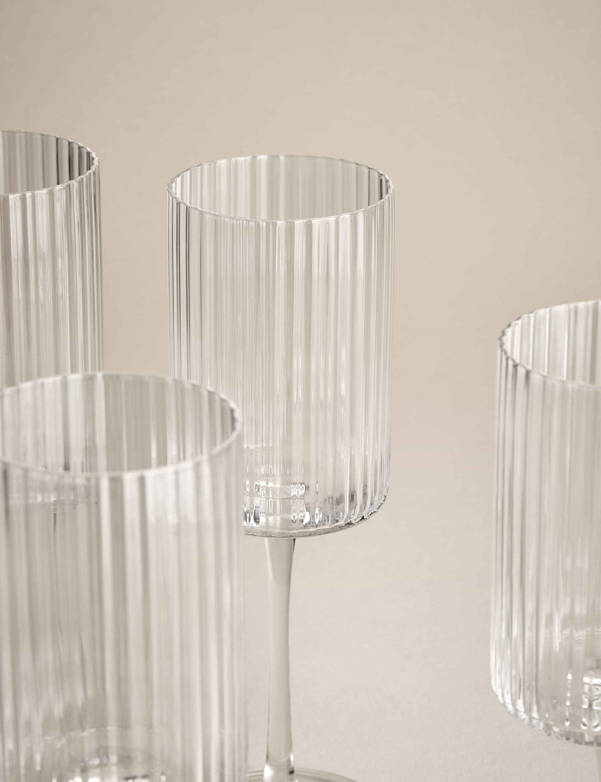 Celine handmade wine glasses set of 4 (British brand)