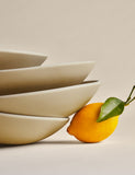 Linen Reactive picnic pasta bowls set of 4 (British brand)