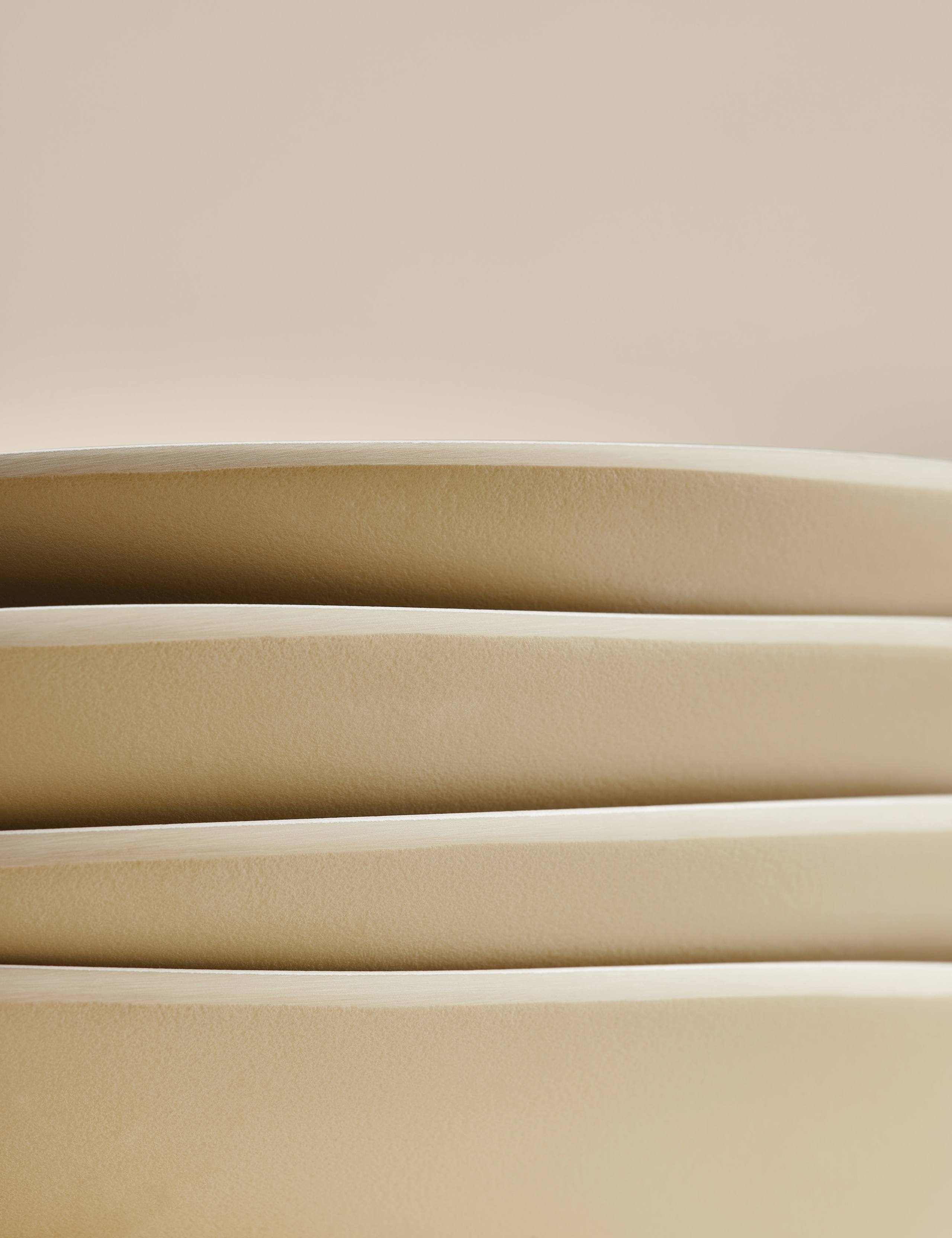 Linen Reactive picnic pasta bowls set of 4 (British brand)