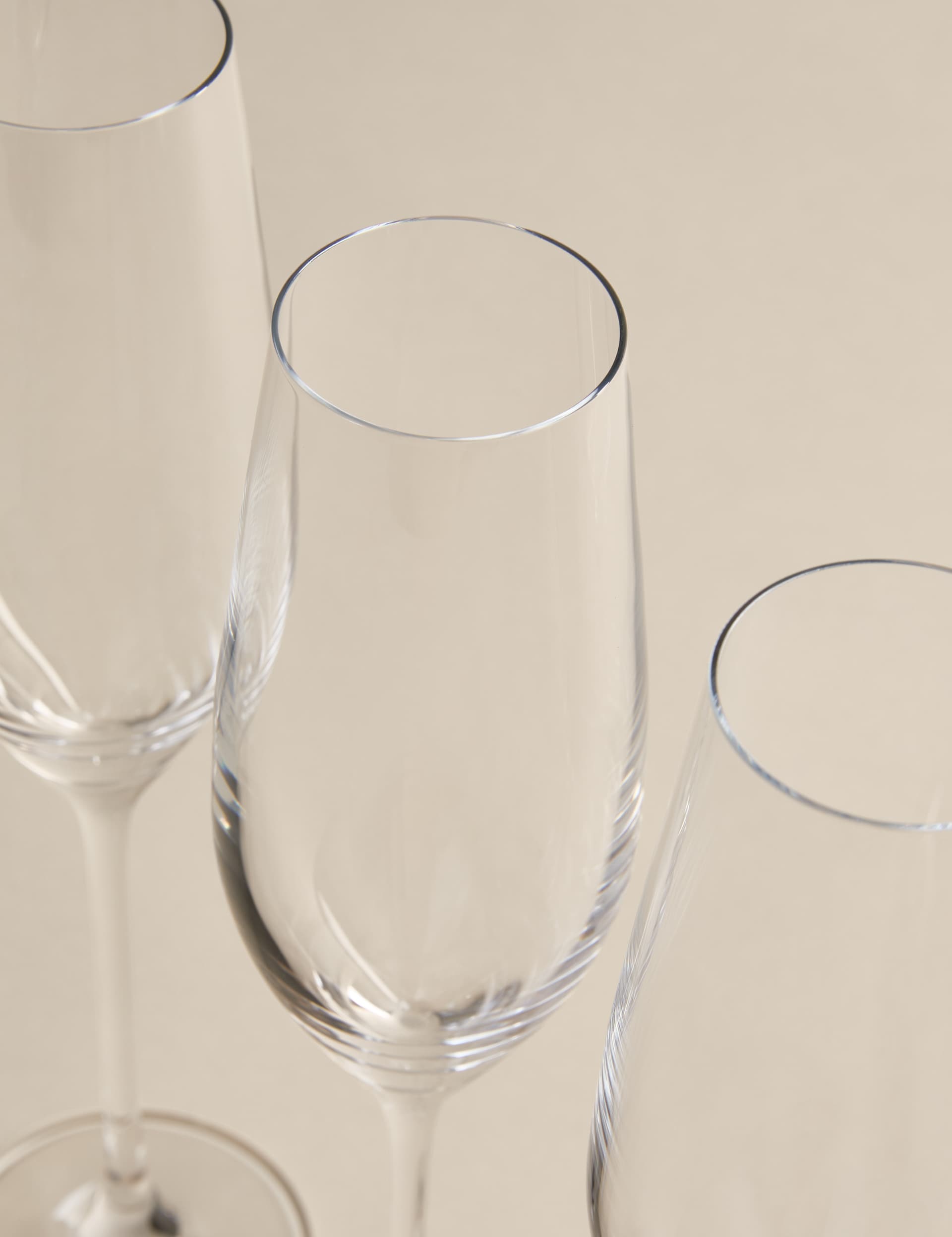 Maxim champagne flutes set of 4 (British brand)