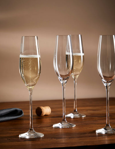 M&S Set of 4 Maxim Champagne Flutes- Buy online at McGrocer