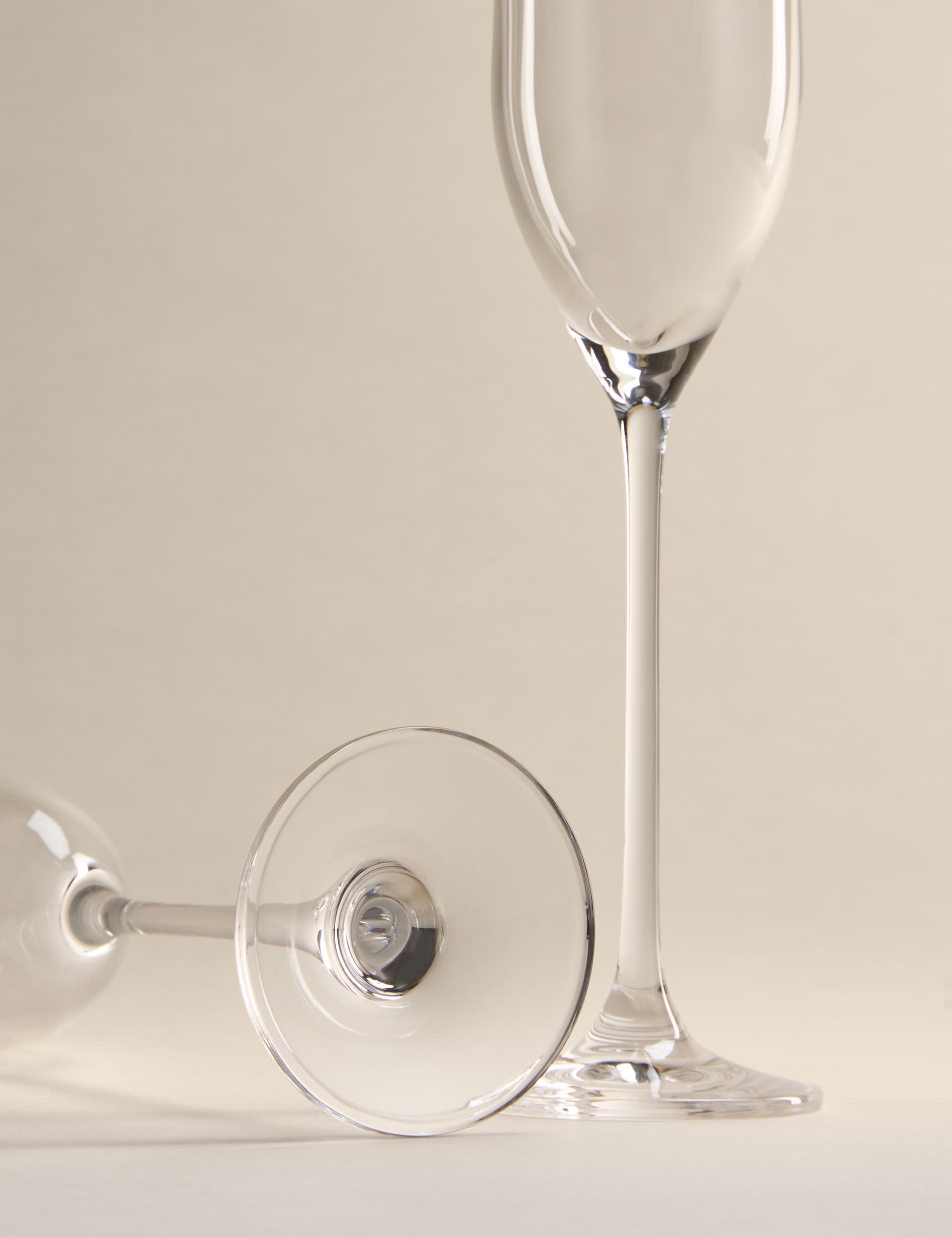 Maxim champagne flutes set of 4 (British brand)