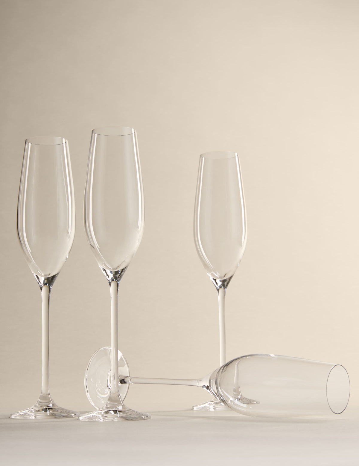 Maxim champagne flutes set of 4 (British brand)