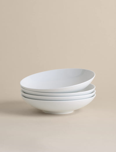M&S Maxim Coupe Porcelain Pasta Bowls Set of 4- Buy online at McGrocer