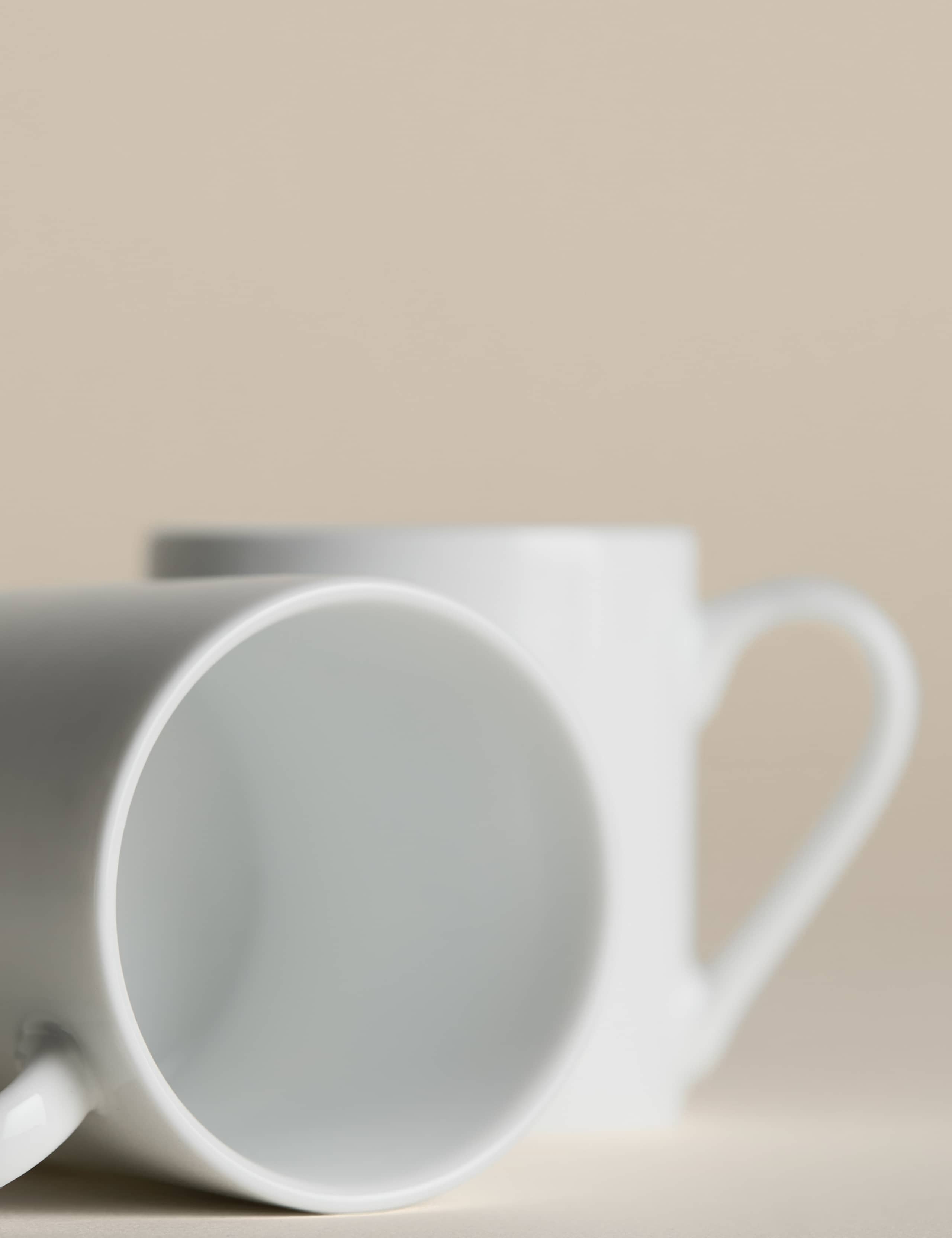 Porcelain espresso cups and saucers set of four (British brand)