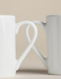 Porcelain espresso cups and saucers set of four (British brand)