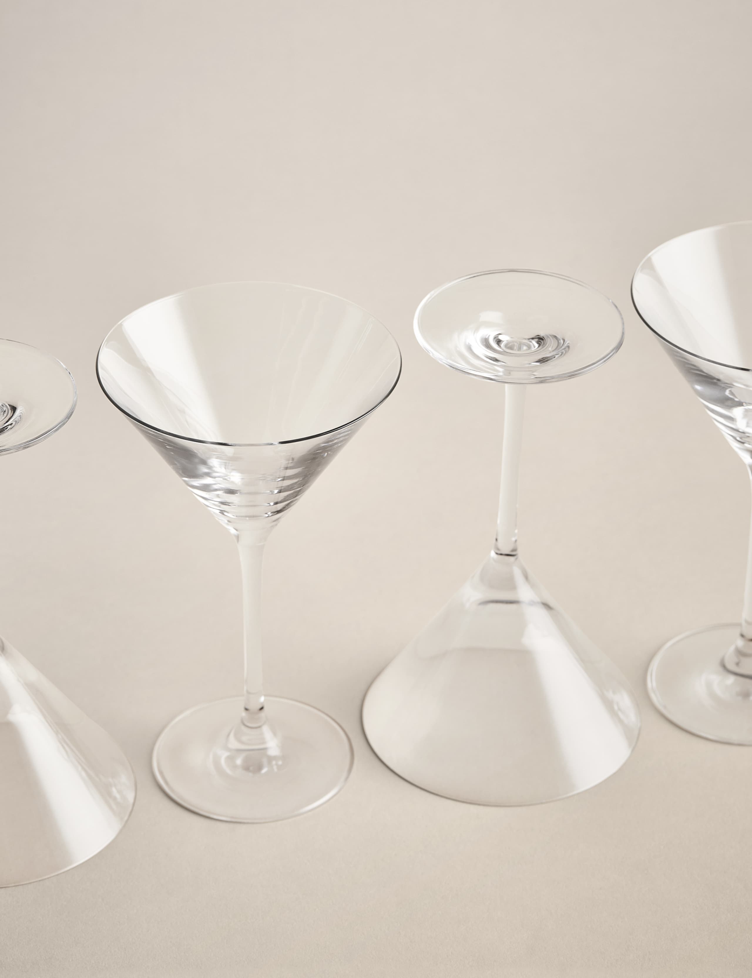 Maxim martini glasses set of 4 crystal, UK version