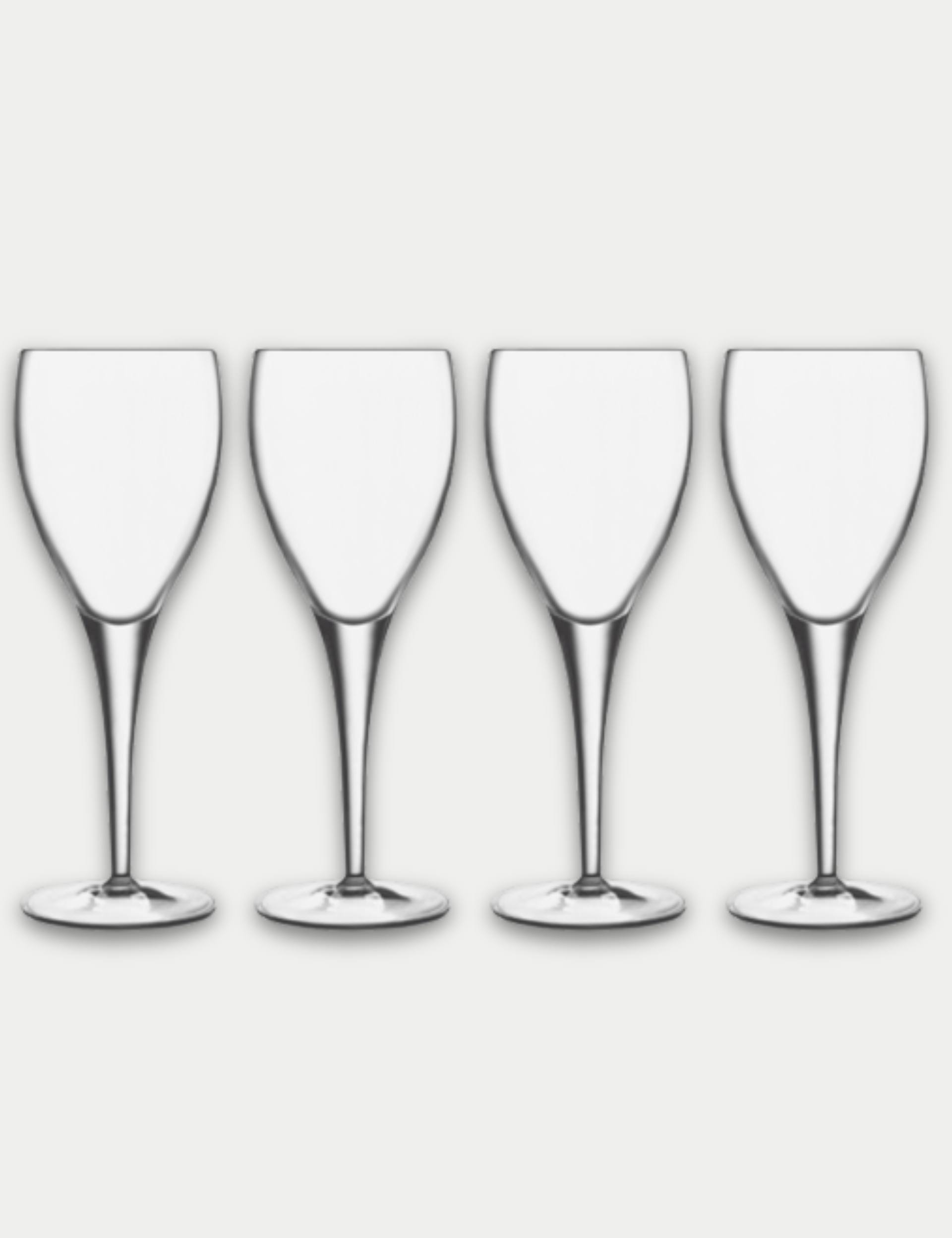 Luigi Bormioli Michelangelo wine glasses set of 4 (British brand)