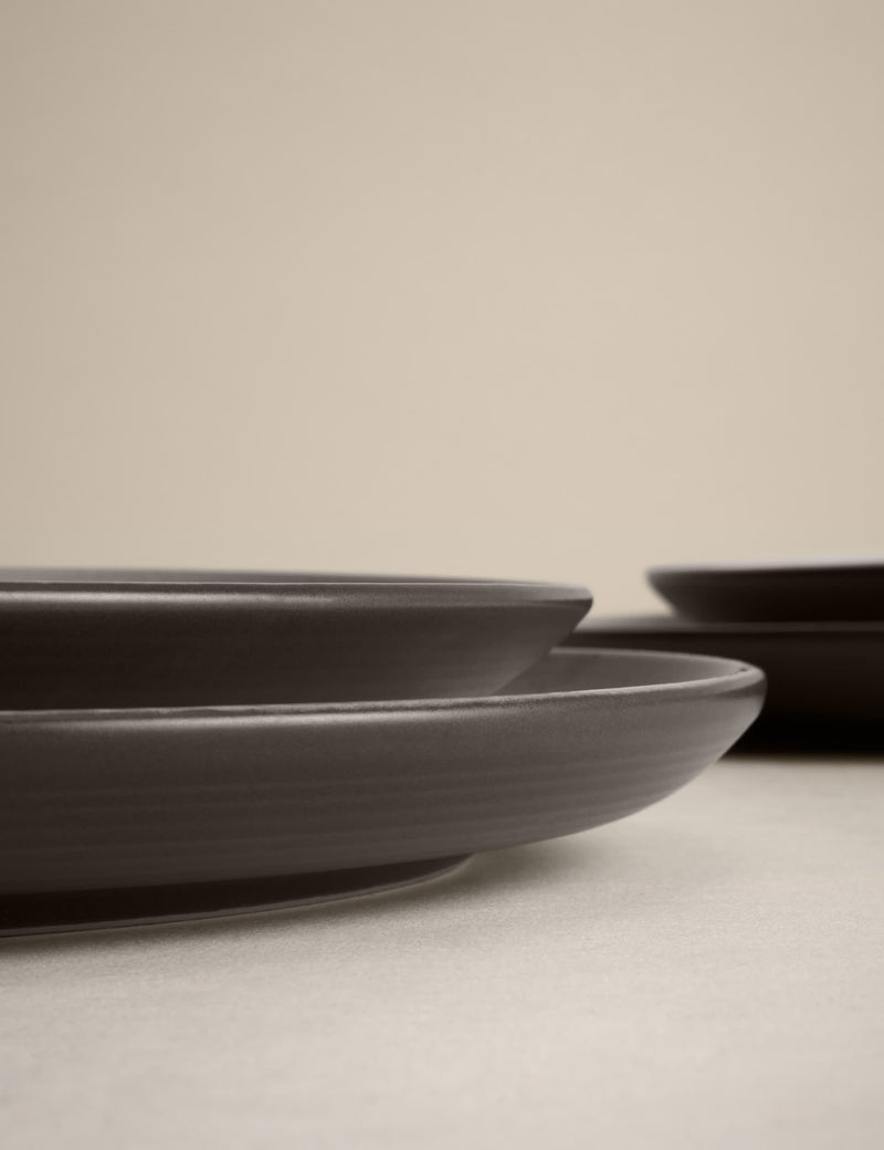 Set of 4 Michigan dinner plates stoneware, UK version