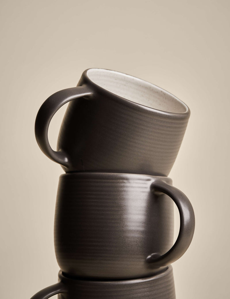 Set of 4 Michigan stoneware mugs (British brand)