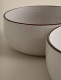 Set of 4 Michigan Rim cereal bowls, imported from the UK