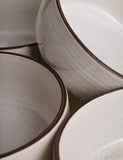 Set of 4 Michigan Rim cereal bowls, imported from the UK
