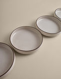 Michigan Rim pasta bowls set of 4 - British product