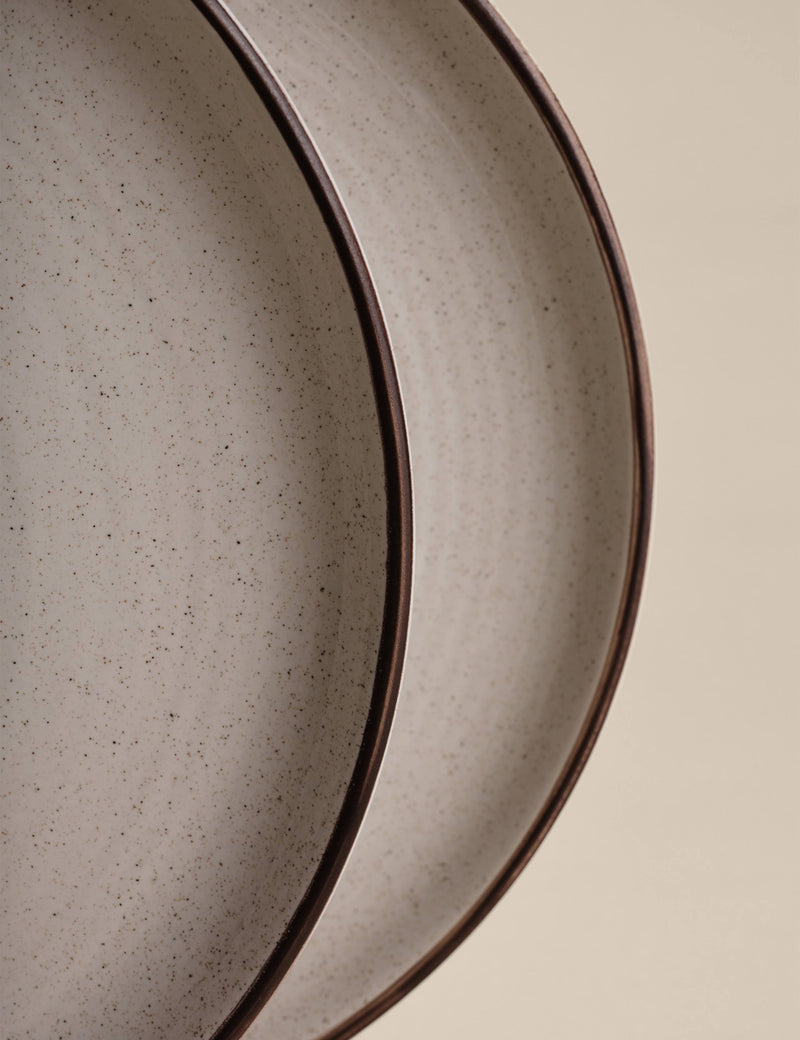 Michigan Rim ceramic side plates set of 4 (British brand)