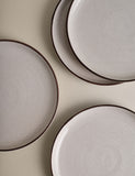 Michigan Rim ceramic side plates set of 4 (British brand)