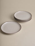 Michigan Rim ceramic side plates set of 4 (British brand)