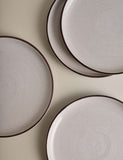Michigan Rim ceramic side plates set of 4 (British brand)