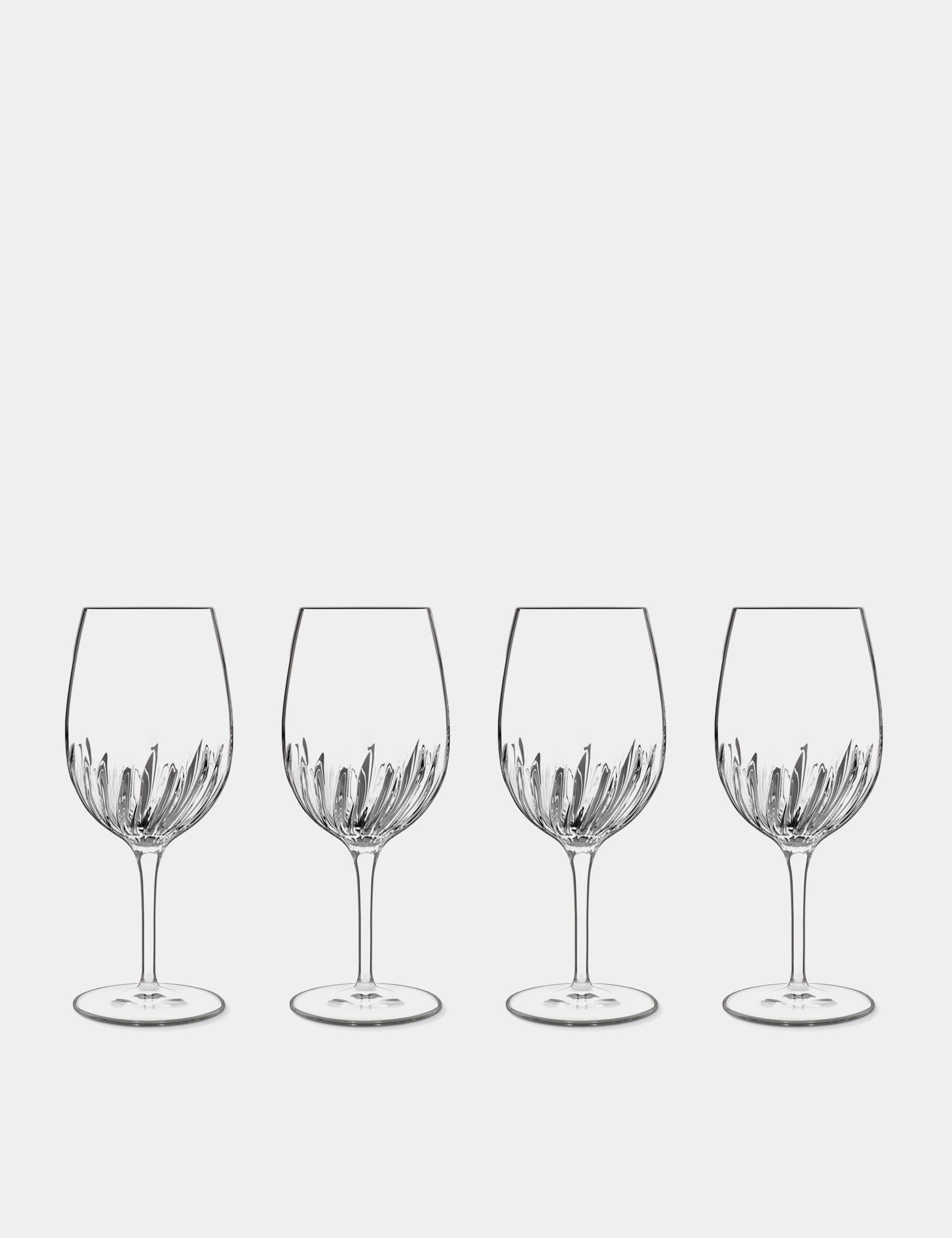 Luigi Bormioli Mixology Textured Wine & Spritz Glasses set of 4 57cl (British brand)