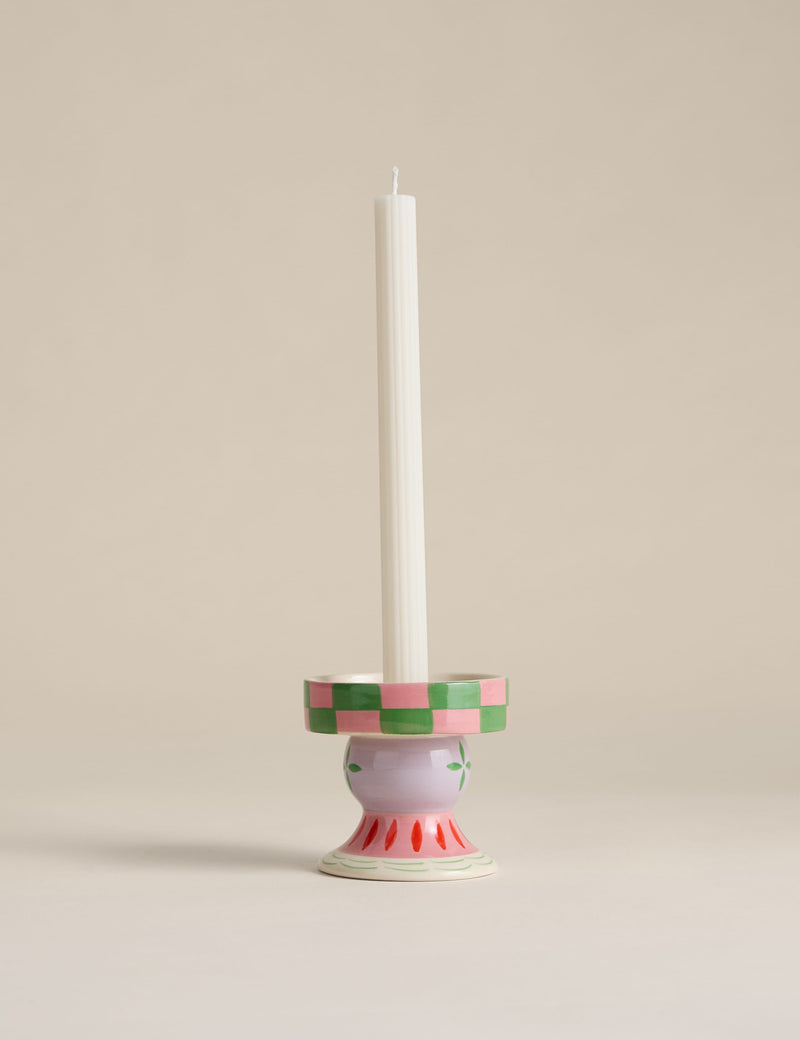 Mono dinner candles set of 4 unscented taper candles - British product